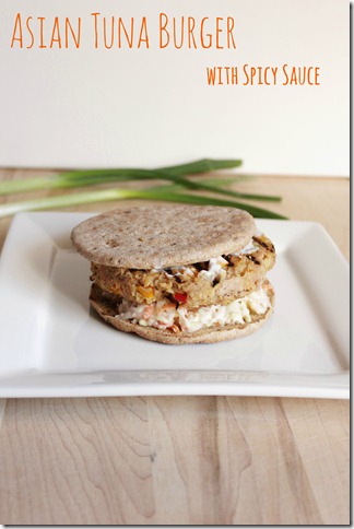 Asian Tuna Burger 7