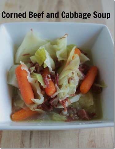 Corned Beef and Cabbage Soup