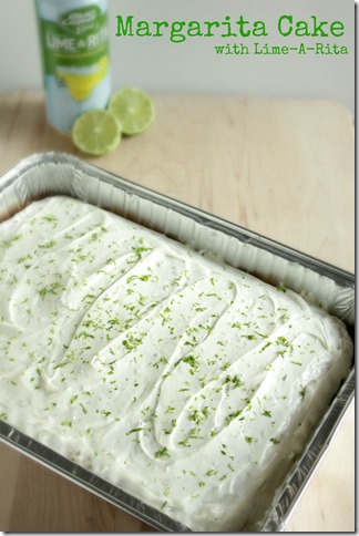 Margarita Cake with Lime-A-Rita