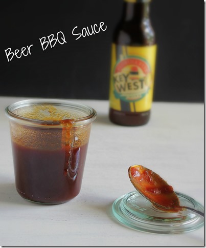Beer BBQ Sauce text