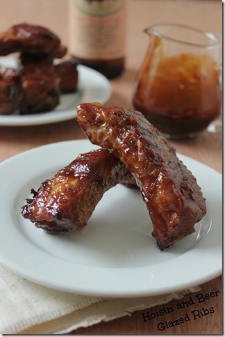 Hoisin and Beer Glazed Ribs