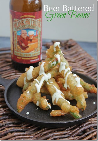 Beer Battered Green Beans 