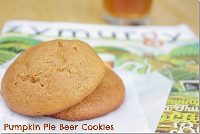 Pumpkin Pie Beer Cookies 1