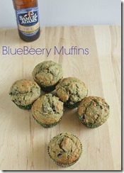 Blueberry Beer Muffins Bluebeery