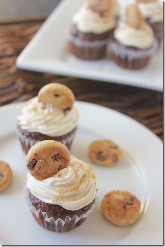 Vanilla Porter Chocolate Chip Cookie Cupcakes (4)