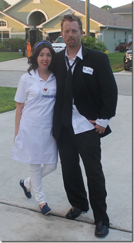 Flo and Mayhem Costume (1)