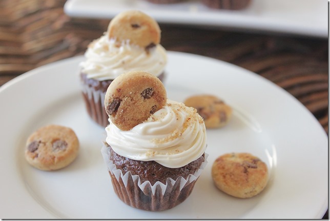 Vanilla Porter Chocolate Chip Cookie Cupcakes (1)