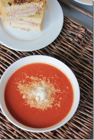 Crockpot Tomato Soup with Mamma Mia! Pizza Beer 1