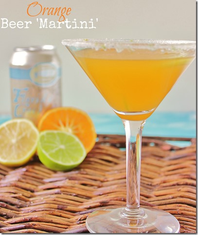 Orange Beer Martini Florida Cracker