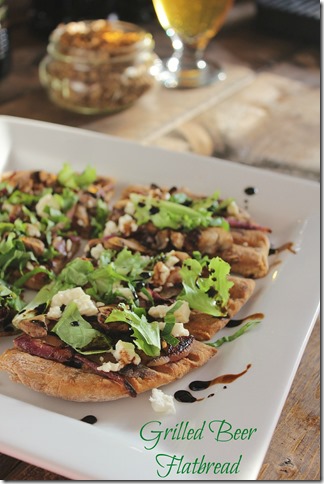 Grilled Beer Flatbread- Life Food and Beer