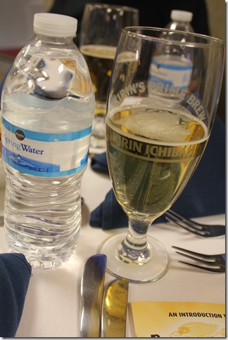 Kirin Ichiban Beer and Candice Kumai (2)