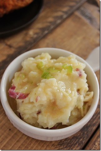 Mashed Potatoes with IPA Cajun Gravy  (3)