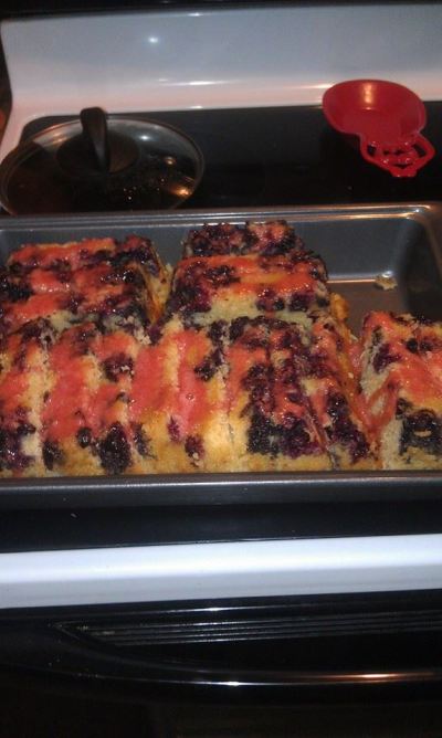 Blueberry Pound Cake
