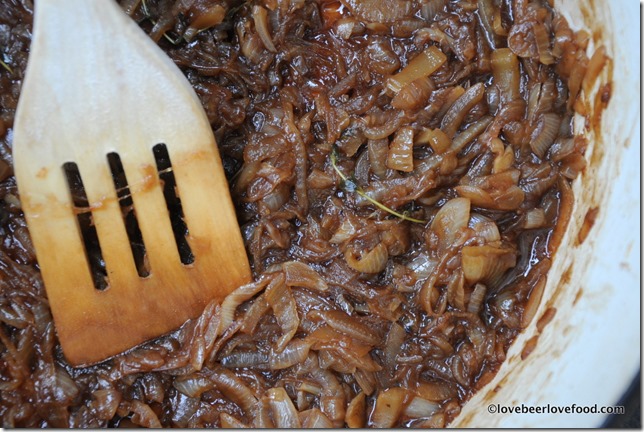 Porter Onion Soup with Gruyere Crostini (2)
