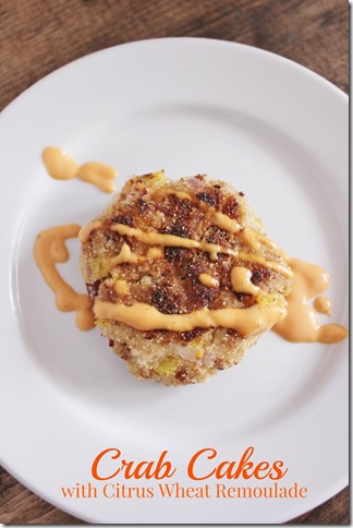 Crab Cakes with a Citrus Wheat Remoulade- Life Food and Beer