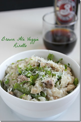 Brown Ale Veggie Risotto- Life Food and Beer