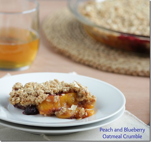 Peach and Blueberry Oatmeal Cobbler  10