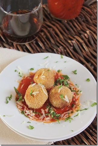 Arancini di Riso with Brooklyn Brown Ale (1)