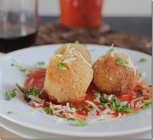 Arancini di Riso with Brooklyn Brown Ale (6)