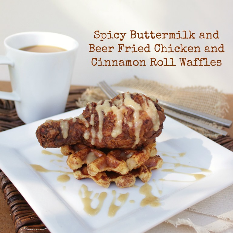 Spicy-Beer-Fried-Chicken-and-Cinnamon-Roll-Waffles
