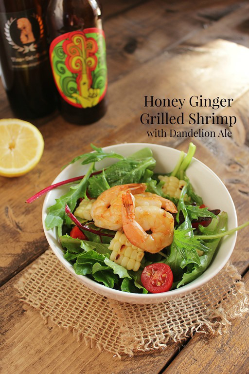 Honey-Ginger-Grilled-Shrimp-with-Dandelion-Ale2