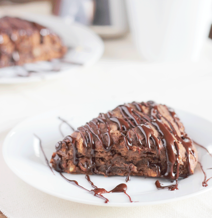 Milk Stout Triple Chocolate Scones - Life Food and Beer