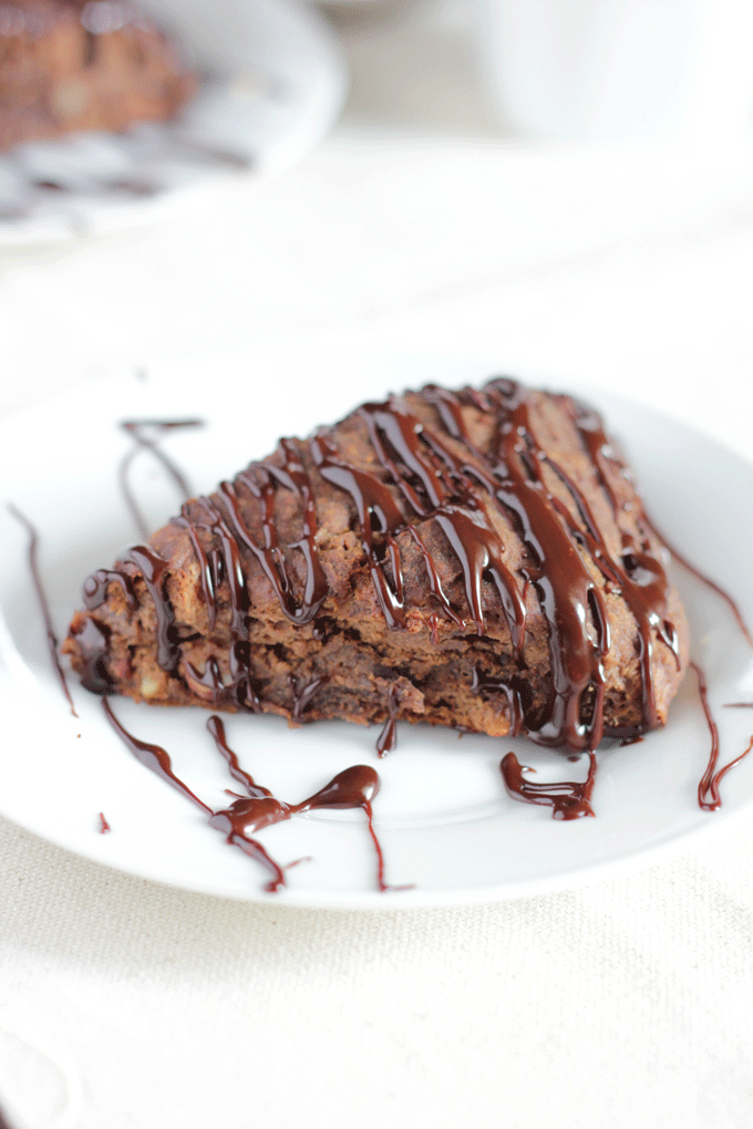 Milk Stout Triple Chocolate Scones - Life Food and Beer