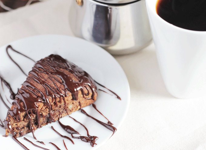 Milk Stout Triple Chocolate Scones - Life Food and Beer