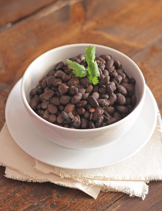 Drunken Black Beans- Life Food and Beer