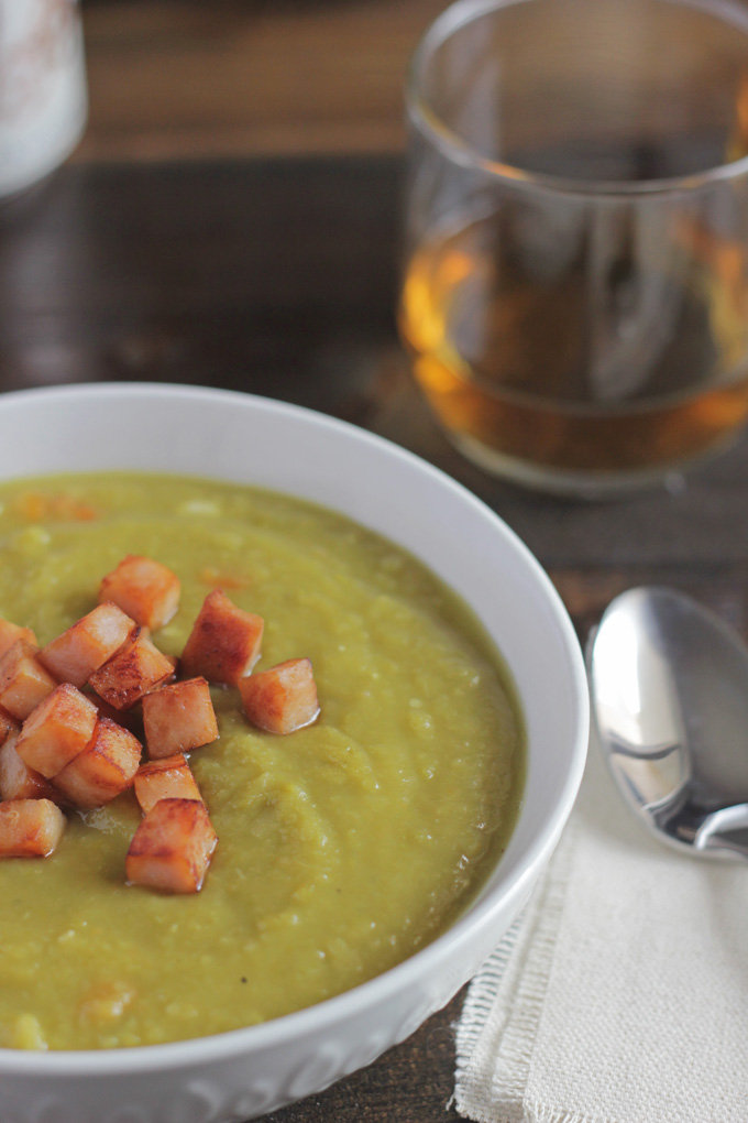 Ham and Split Pea Soup- Life Food and Beer