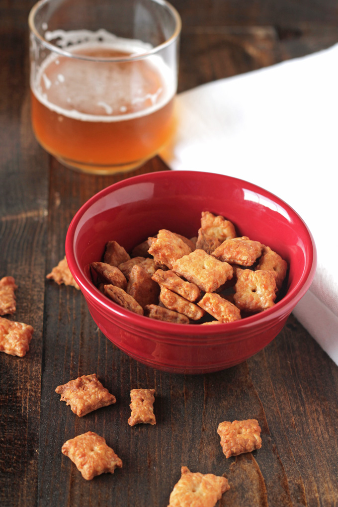 Homemade Horseradish Cheez-It- Life Food and Beer