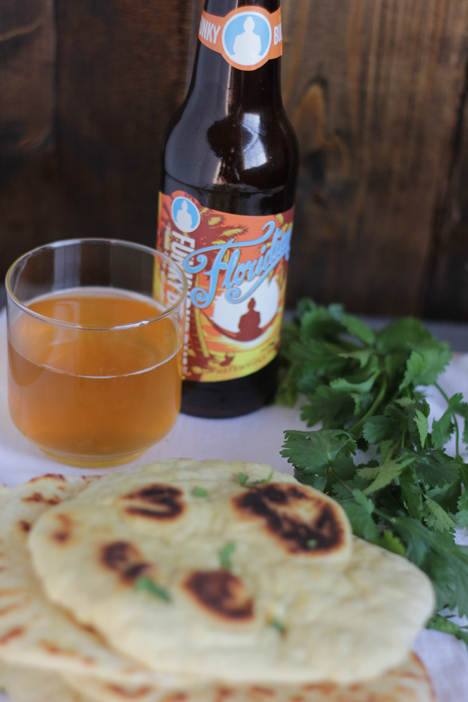 Garlic Naan Bread- Life Food and Beer