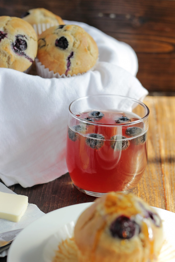 Blueberry Saison Muffins Tequesta Brewing Company- Life Food and Beer