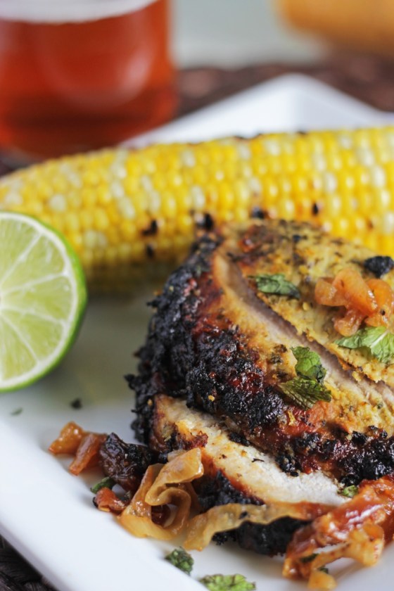 Cuban Mojo Pork Tenderloin- Life Food and Beer