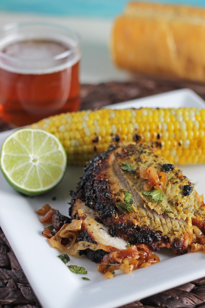 Cuban Mojo Pork Tenderloin- Life Food and Beer