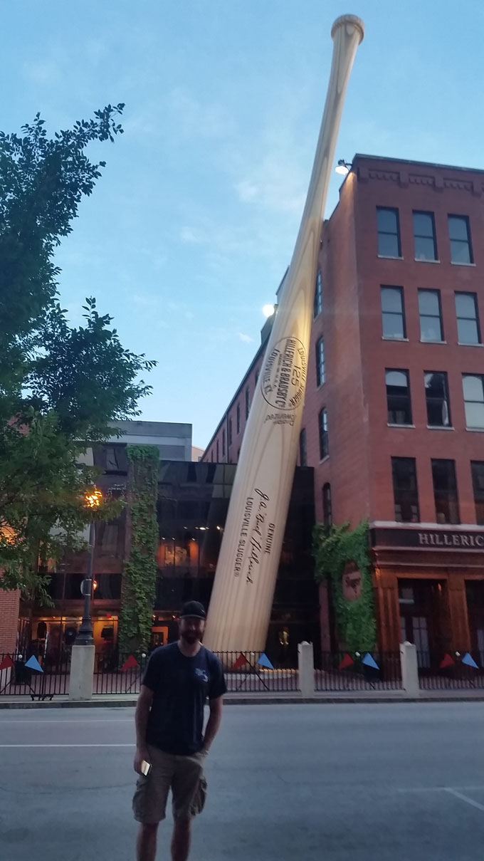Louisville Slugger Museum- Life Food and Beer
