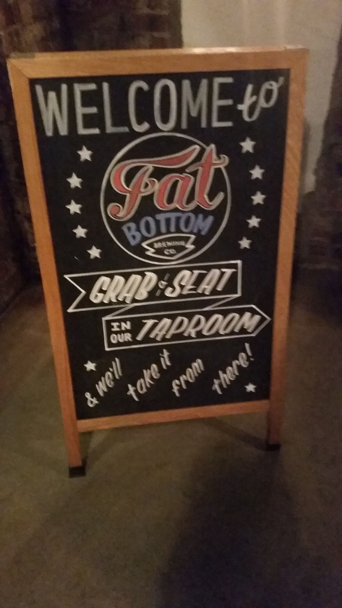 Fat Bottom Brewing- Life Food and Beer