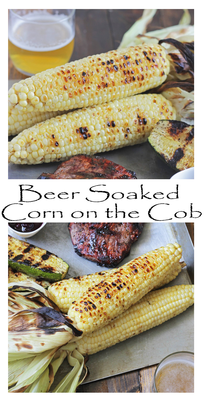Beer Soaked Corn on the Cob- Life Food and Beer